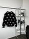 Black plush jacket, L