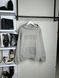 Hoodie gray padded, S