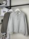 Essentials sweatshirt gray melange padded