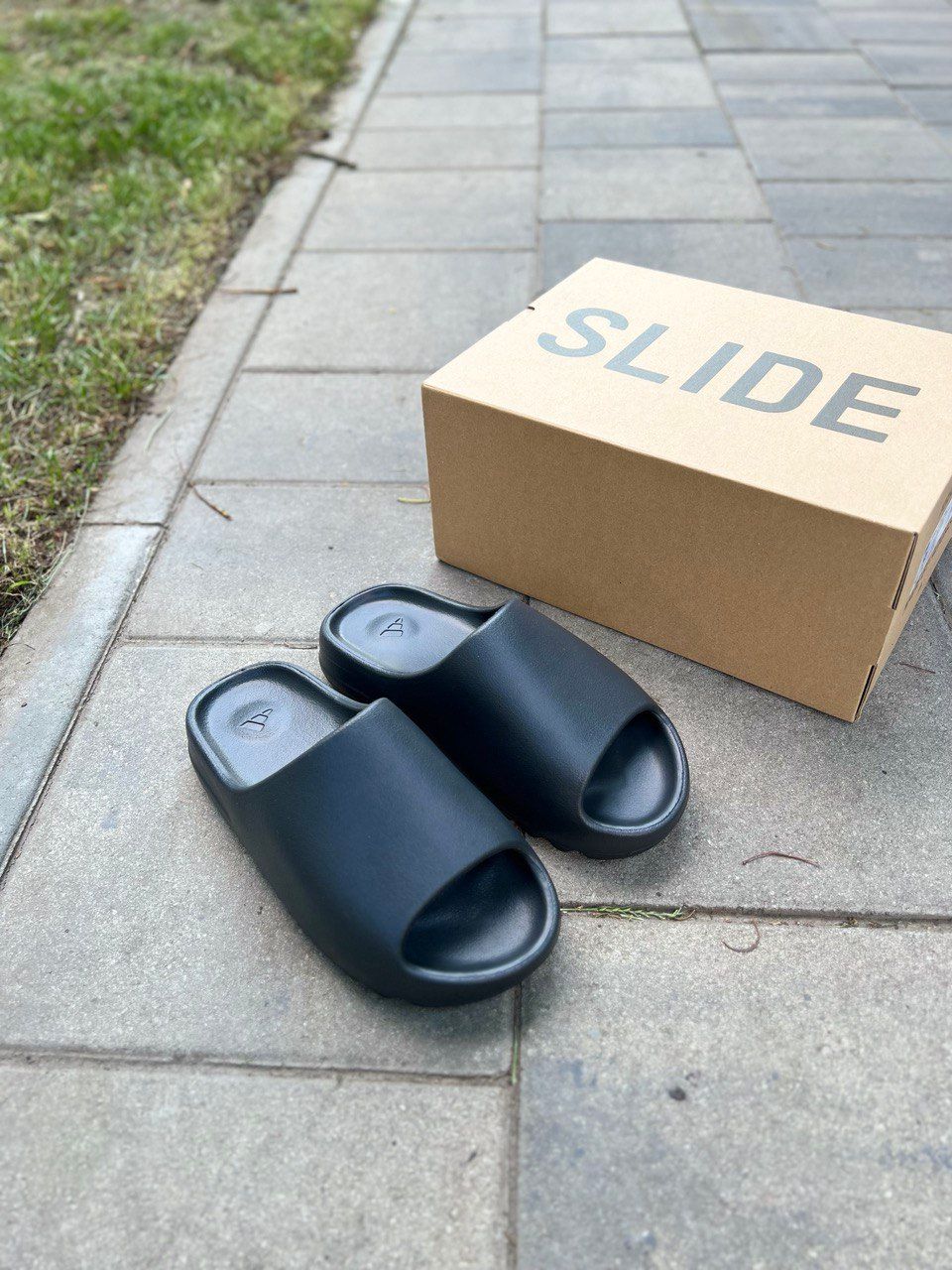 Slide BLACK, In stock, 43