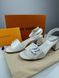 Women's white sandals, In stock, 37