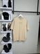 T-shirt dark beige, S