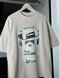 Beige T-shirt Defrance, XL