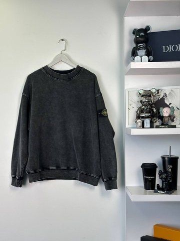 Sweatshirt in graphite, M