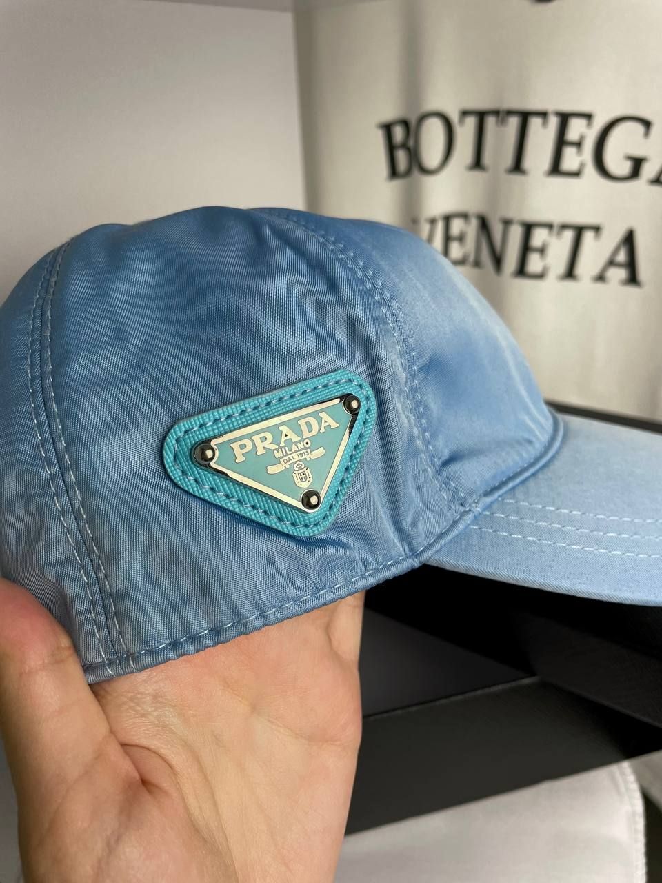 cap blue, In stock