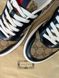 Brown sneakers with black inserts, Out of stock, 36