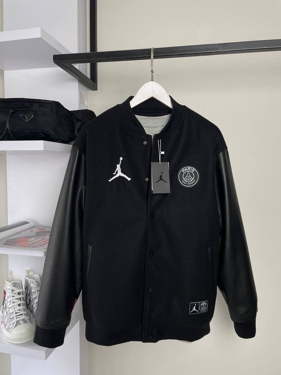 Jordan Bomber Black, XXL