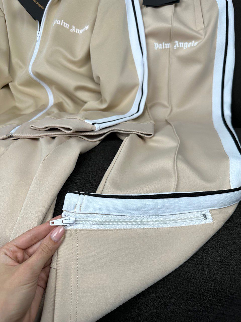 suit beige (pants), L