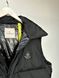 Black vest with pocket, S