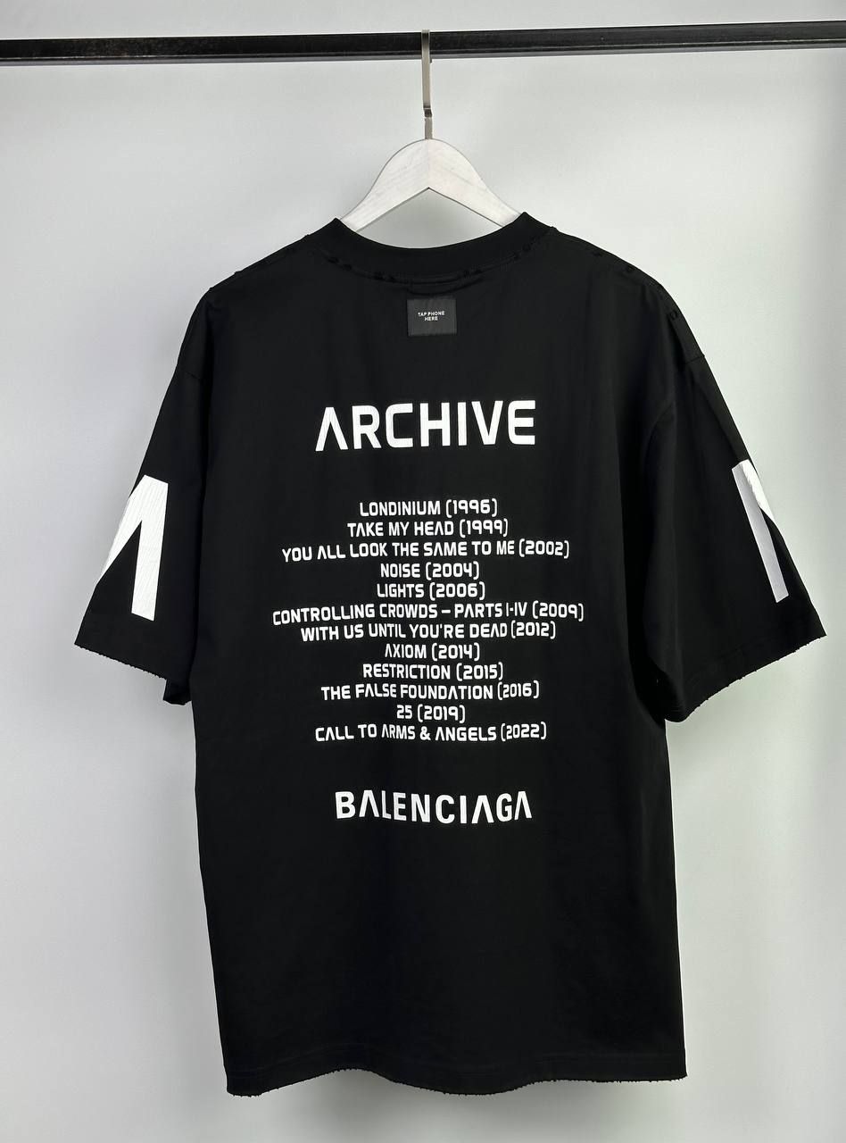 Black T-shirt ARCHIVE, S