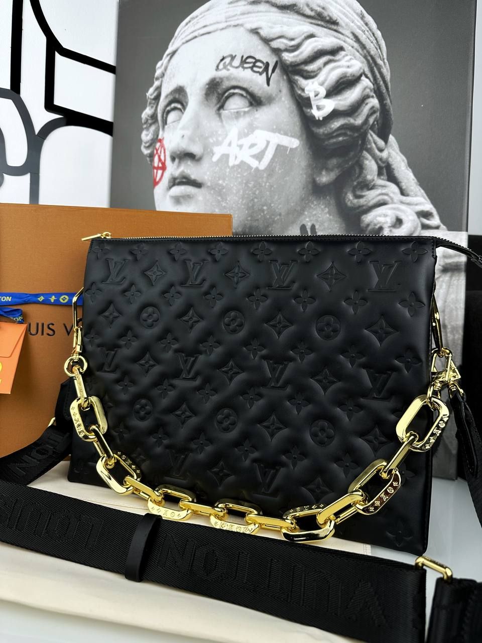 Louis Vuitton Coussin bag, In stock