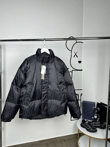 Black jacket with black logos, XXL