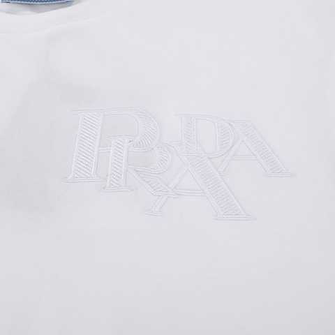 Prada T-shirt white with slogan on the front - 17SB concept store - online  store of trendy clothes and shoes