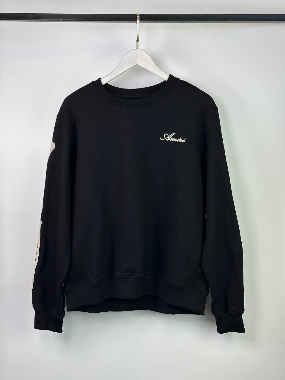 Sweatshirt black bones, M