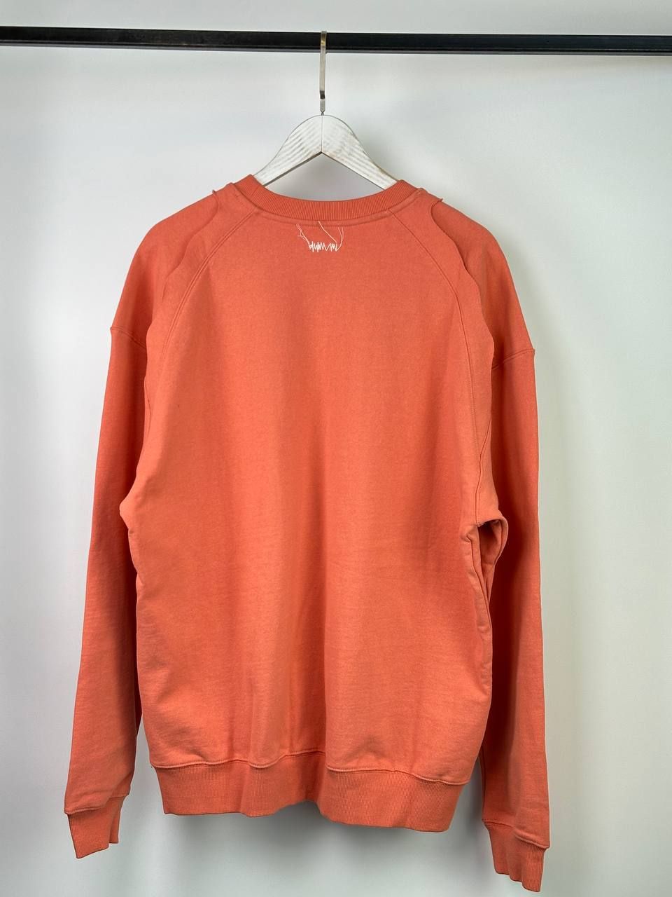 Sweatshirt coral with embroidery, M