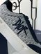 Blue sneakers with gray inserts and lettering, In stock, 43