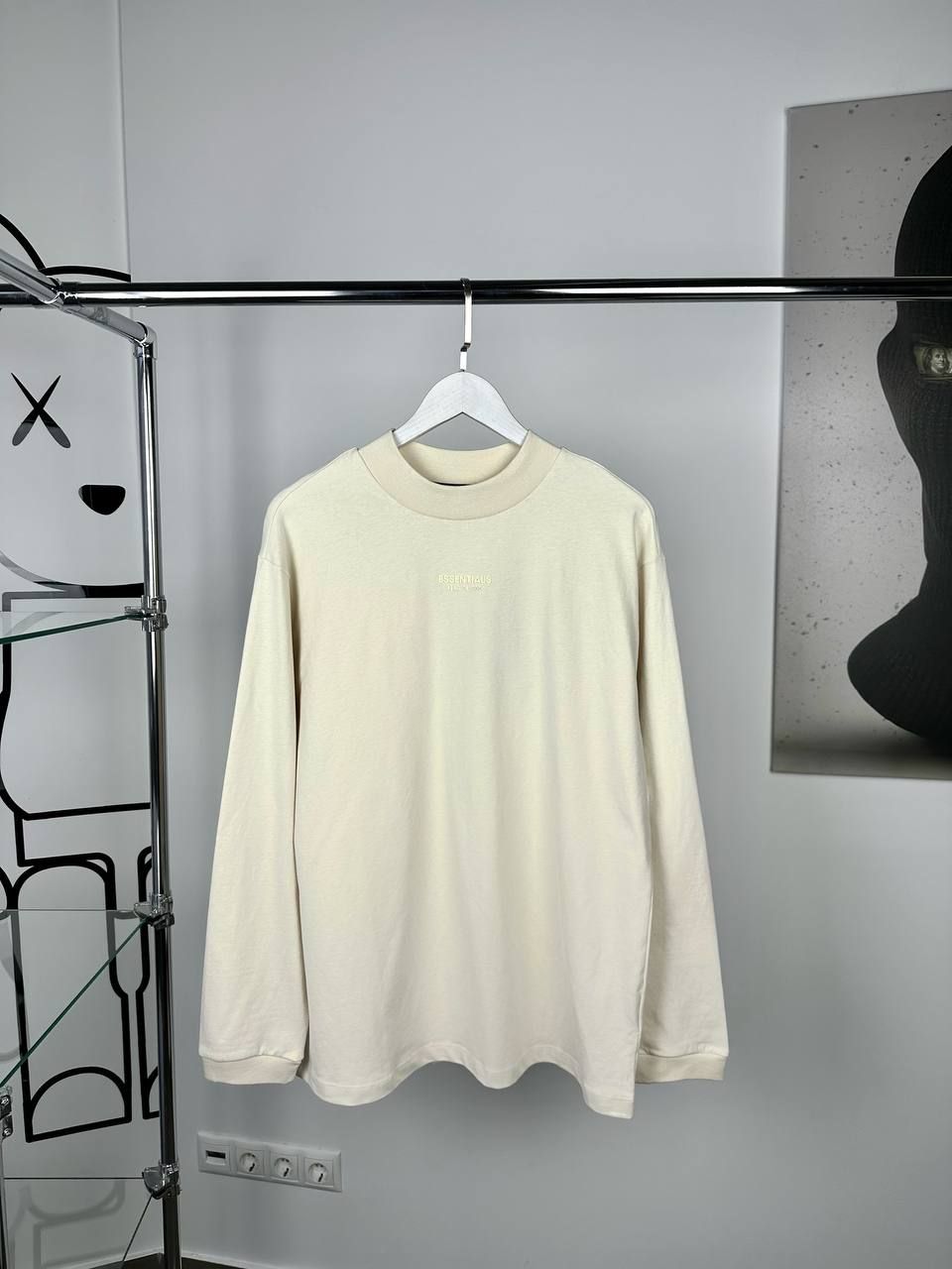 Long sleeve beige, L