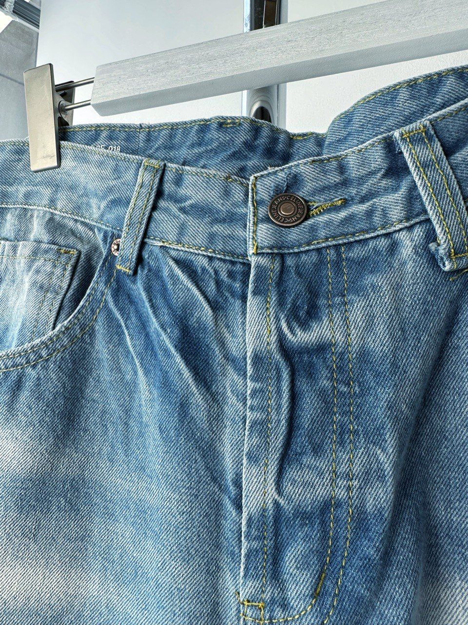 jeans blue with fading, XL