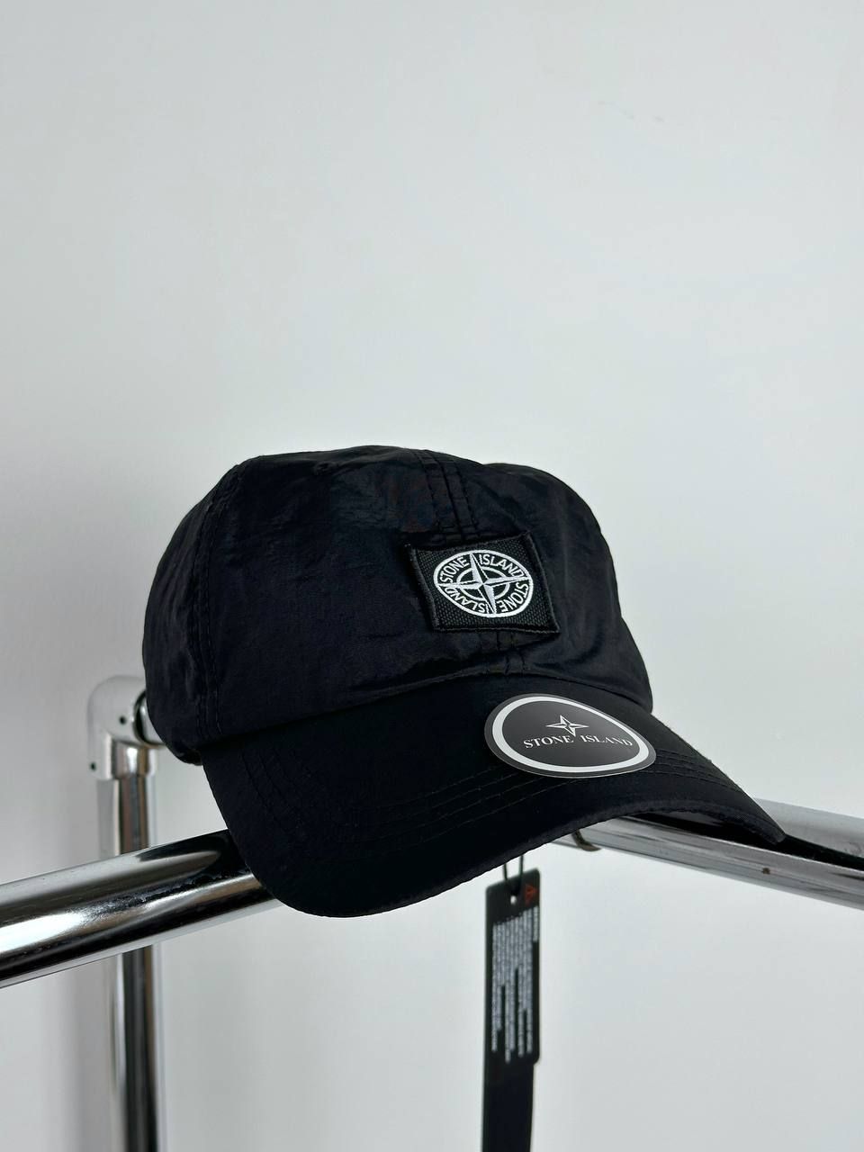 Black cap with white logo, Out of stock