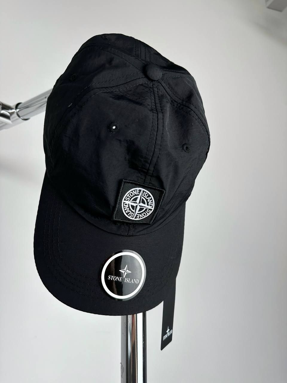 Black cap with white logo, Out of stock