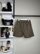 Khaki raincoat shorts, S