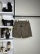 Khaki raincoat shorts, L