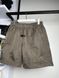 Khaki raincoat shorts, S