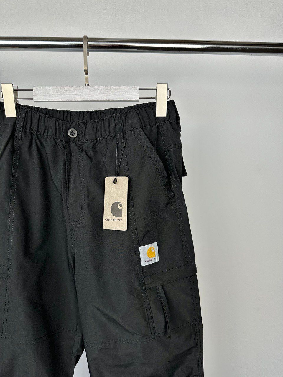 Pants black raincoat, S