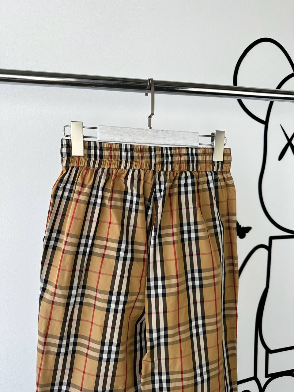 Checked pants, S