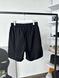 Black raincoat shorts, M