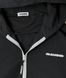 Short windbreaker black with white lettering, S