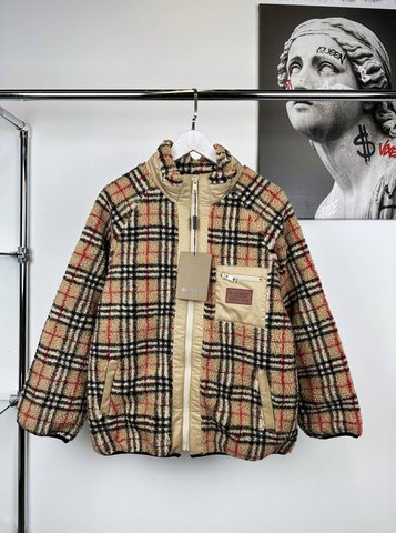 Brown plaid jacket, XL