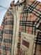 Brown plaid jacket, XL