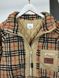 Brown plaid jacket, XL