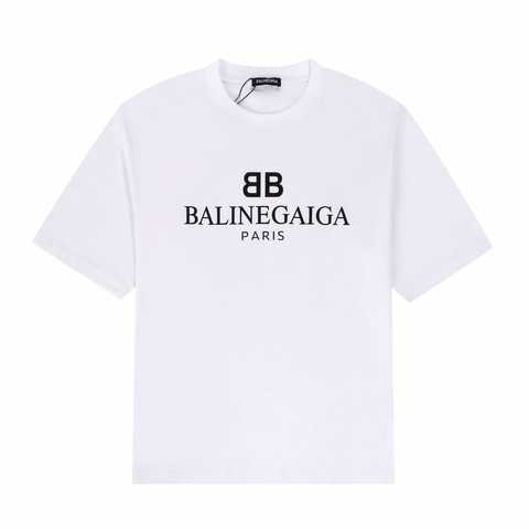 Balenciaga Black BB Paris Icon TShirt  SSENSE