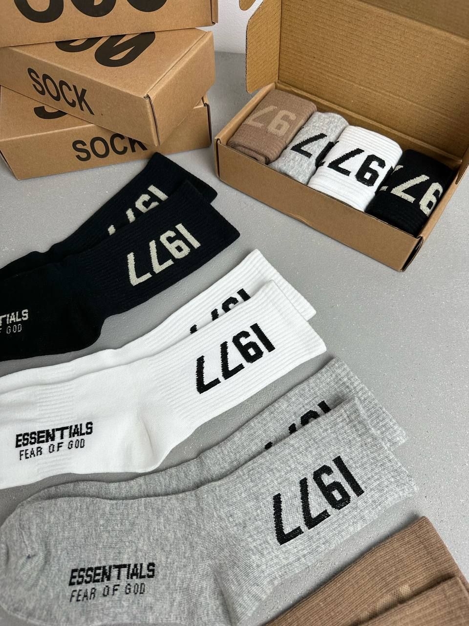 Socks 1977 set 4 pairs