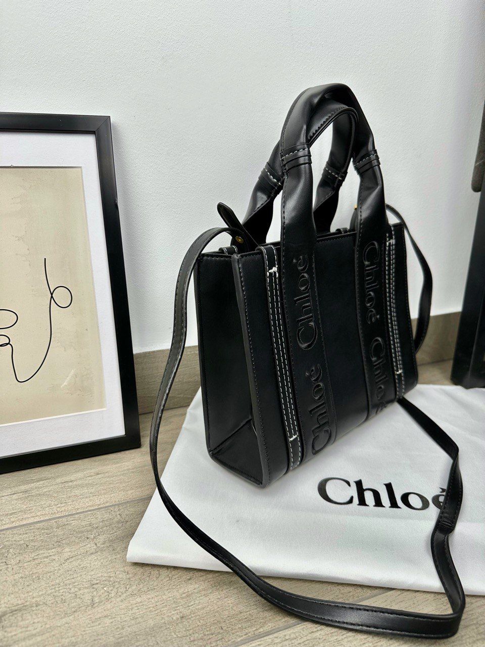 Chloe bag black, In stock