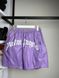 Shorts raincoat purple, M