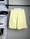 Ami shorts yellow