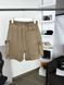 Brown denim shorts, XL