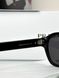 Prada glasses with black frame and blue tint lens, 1