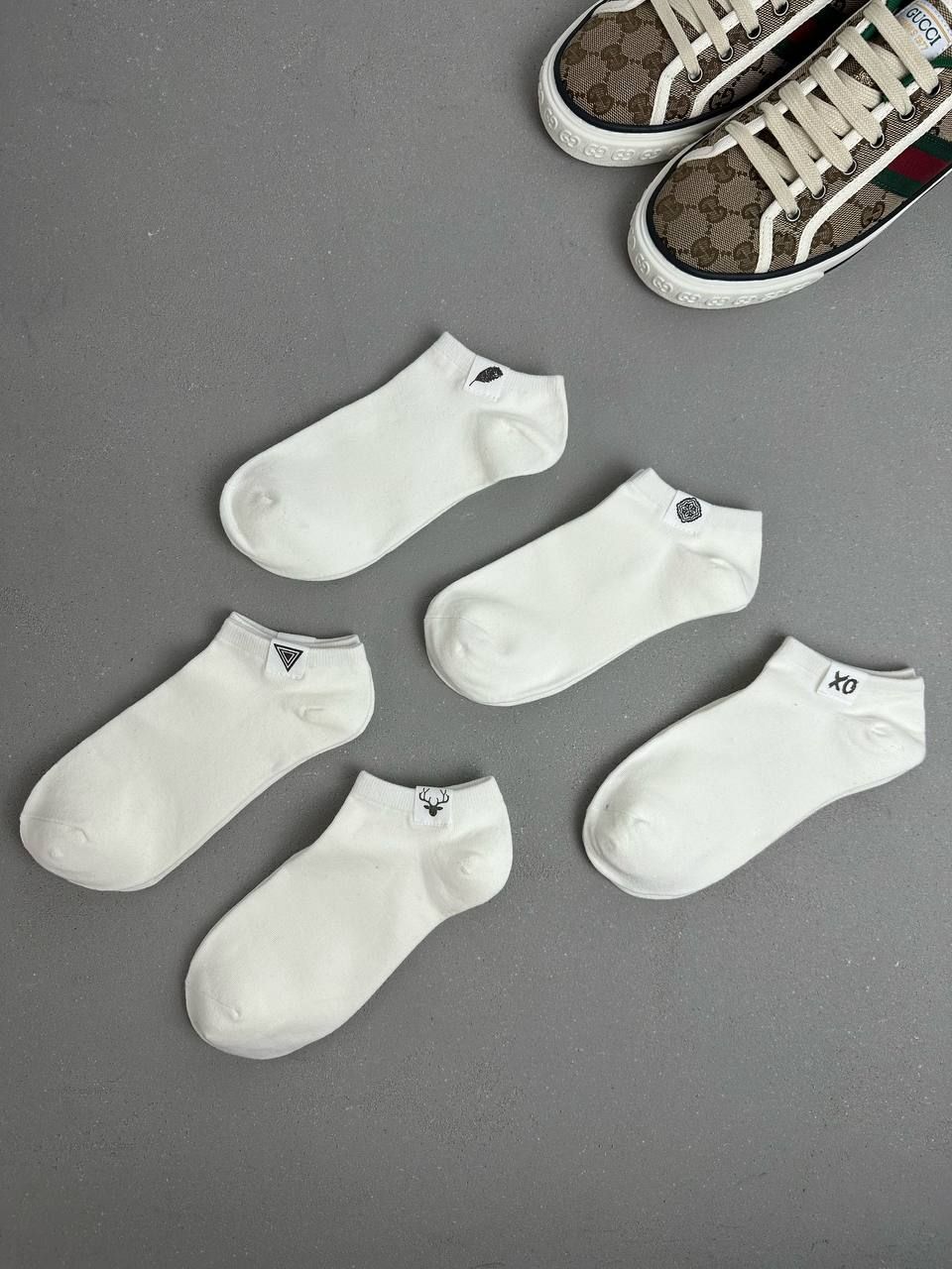 White short socks