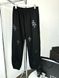 Black pants with crosses, L