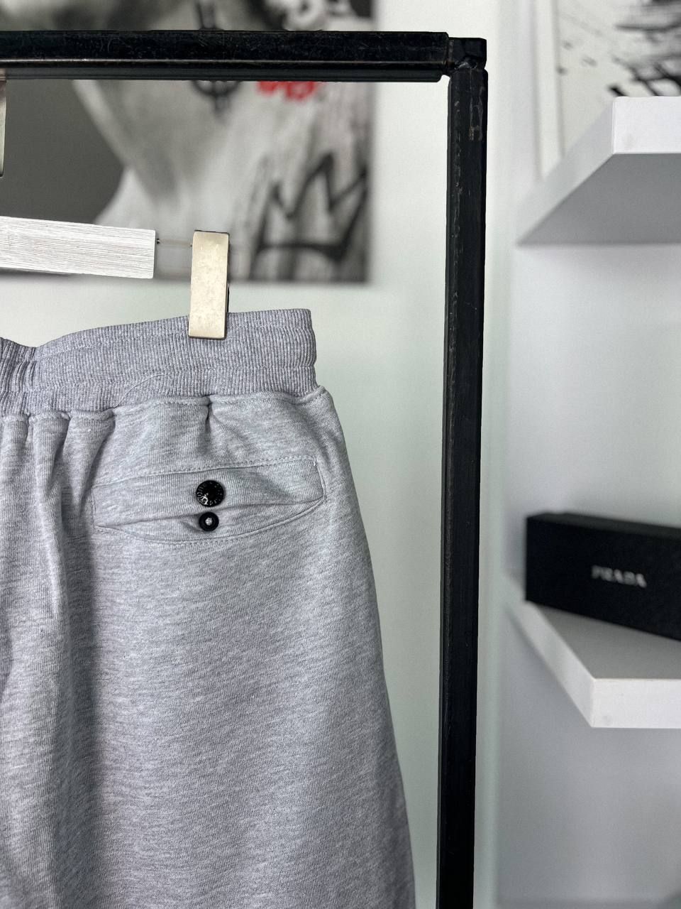 The shorts are gray, XL