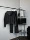 Balenciaga Suit with Cropped Hoodie in Graphite, S