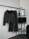 Balenciaga Suit with Cropped Hoodie in Graphite, S