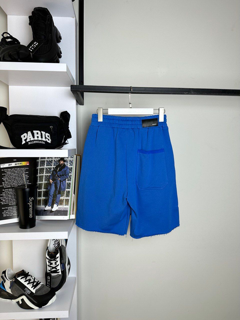 shorts blue, L