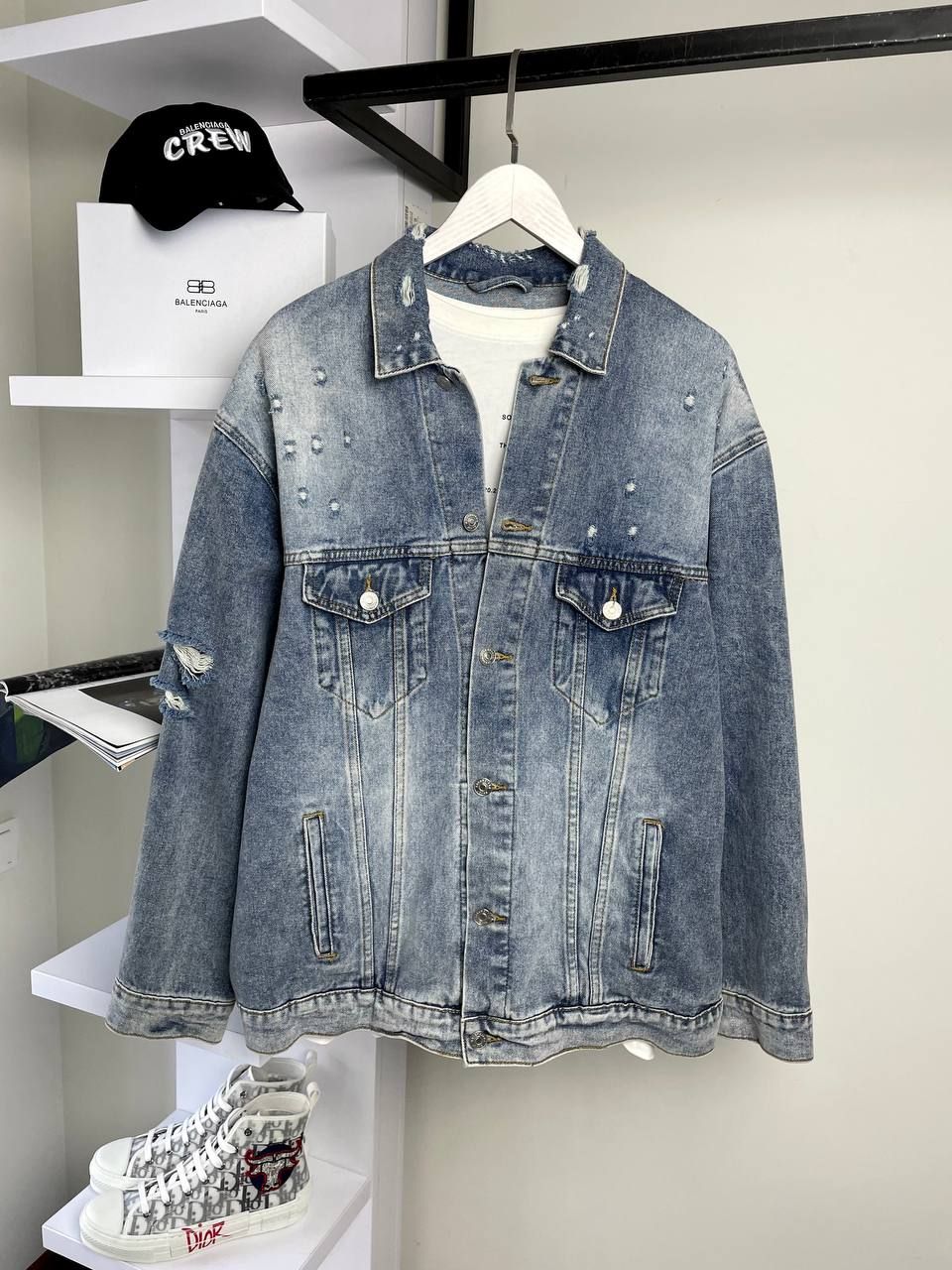 Denim jacket, XL