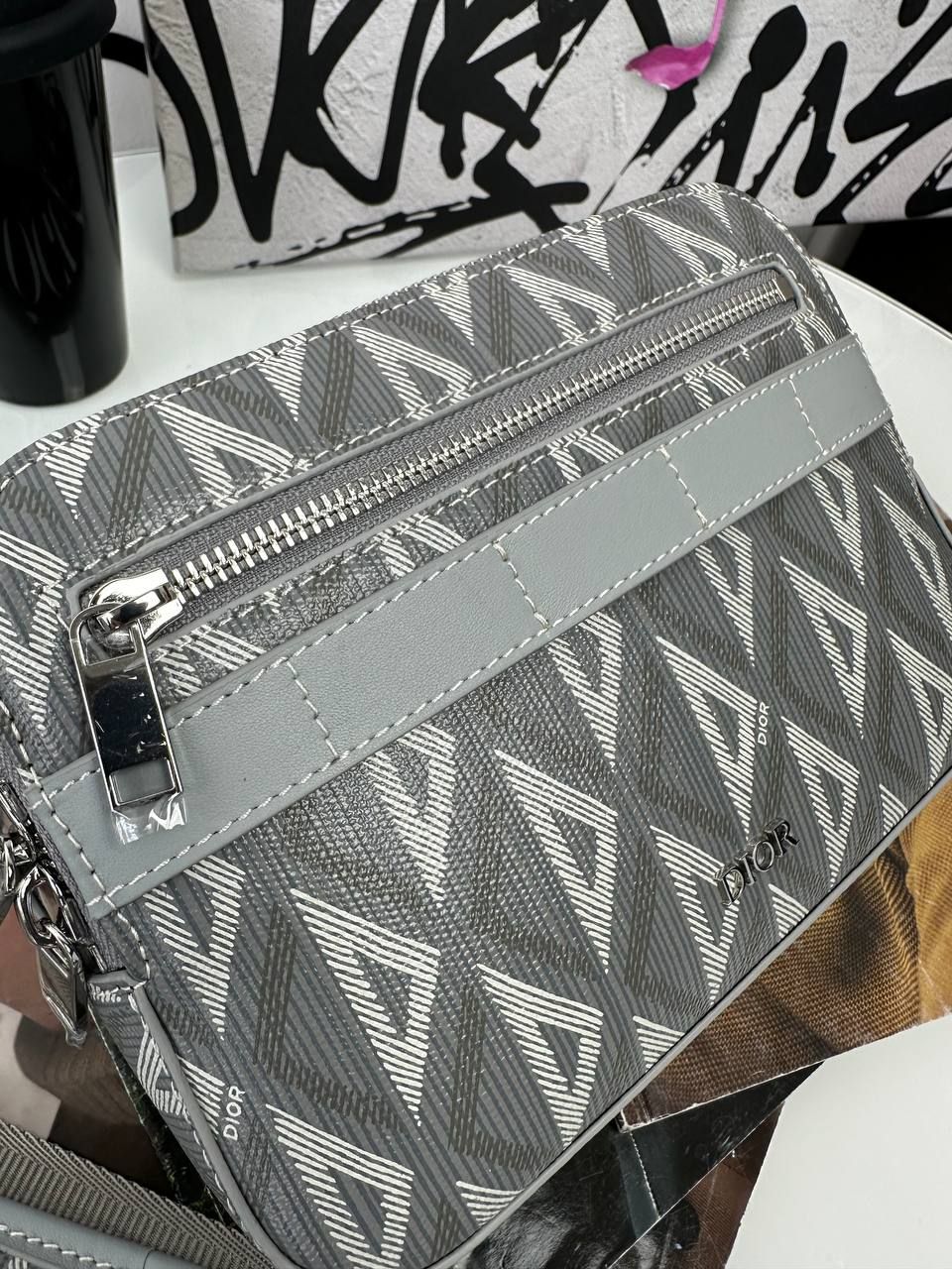 Dior bag gray Safari, In stock