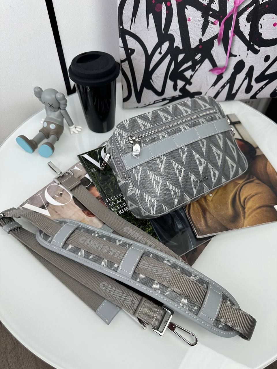 Dior bag gray Safari, In stock